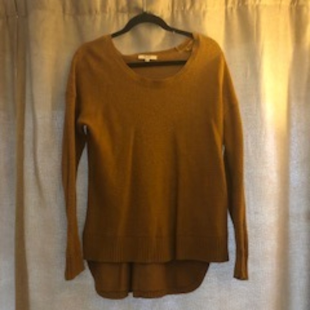 Madewell Mustard Yellow Oversized Sweater